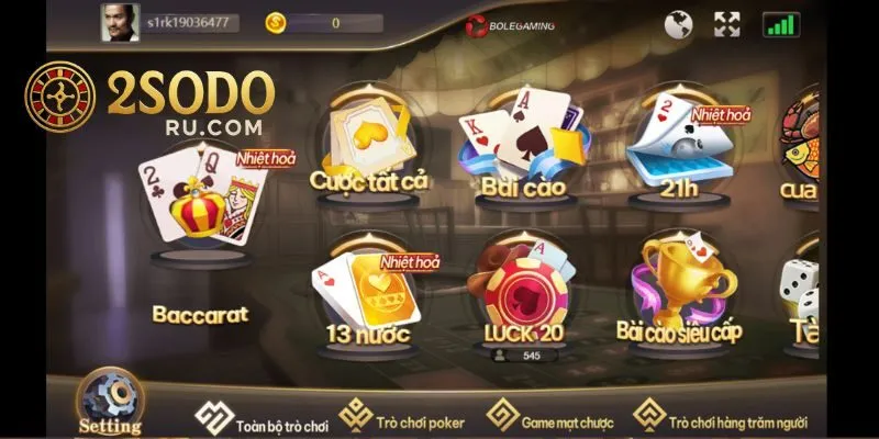 Đơn vị hợp tác tại sảnh game bài đổi thưởng Sodo