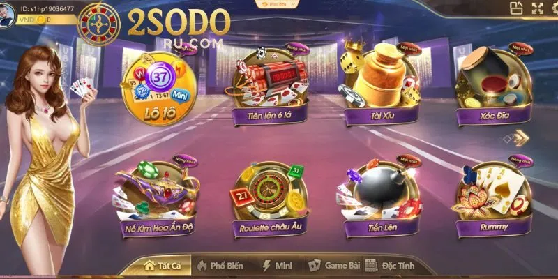 Sức hút của game bài đổi thưởng tại Sodo